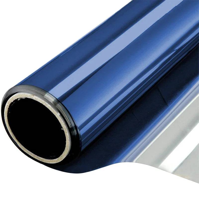 Spegelfilm för fönster – insynsskydd & solskydd, från 279 kr - Mörkblå / 55x500 cm