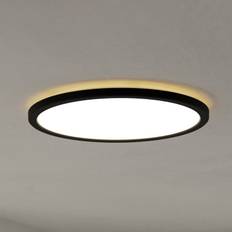 EGLO connect LED-loftlampe Rovito-Z, sort, Ø 39 cm