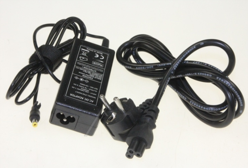 Laddare för HP 18,5V 65W -  4,8  x1,7mm plug utan center pin