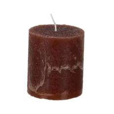 Blockljus Cote Nord Brun - Ø7xH7,5 cm