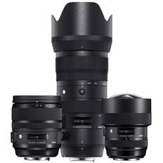 Sigma Lens set AF 14-24mm f/2.8 DG HSM ART + AF 24-70mm f/2.8 DG OS ART + AF 70200mm f/2.8 DG OS HSM S Nikon FX