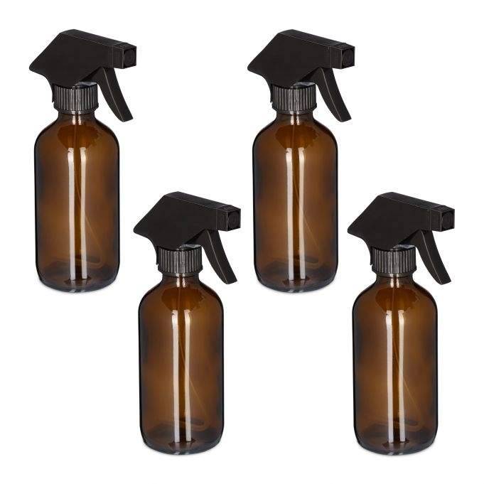 Sprayflaska Glas 230 ml Set om 4