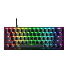 Razer Huntsman V3 Pro - Tangentbord - 60% - mini - bakgrundsbelyst - USB - QWERTY - amerikansk - tangentbrytare: Razer Analog Optical Switches (Gen-2)