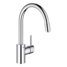 GROHE Concetto køkkenarmatur C-tud udtræk mousseur, krom
