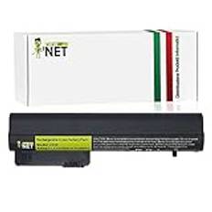 Nytt nätbatteri kompatibelt med HP Elitebook 2540p 2530p 2533t mobil tunn klient HP Compaq 2400 2510p nc2400 nc2410 [5200mAh]