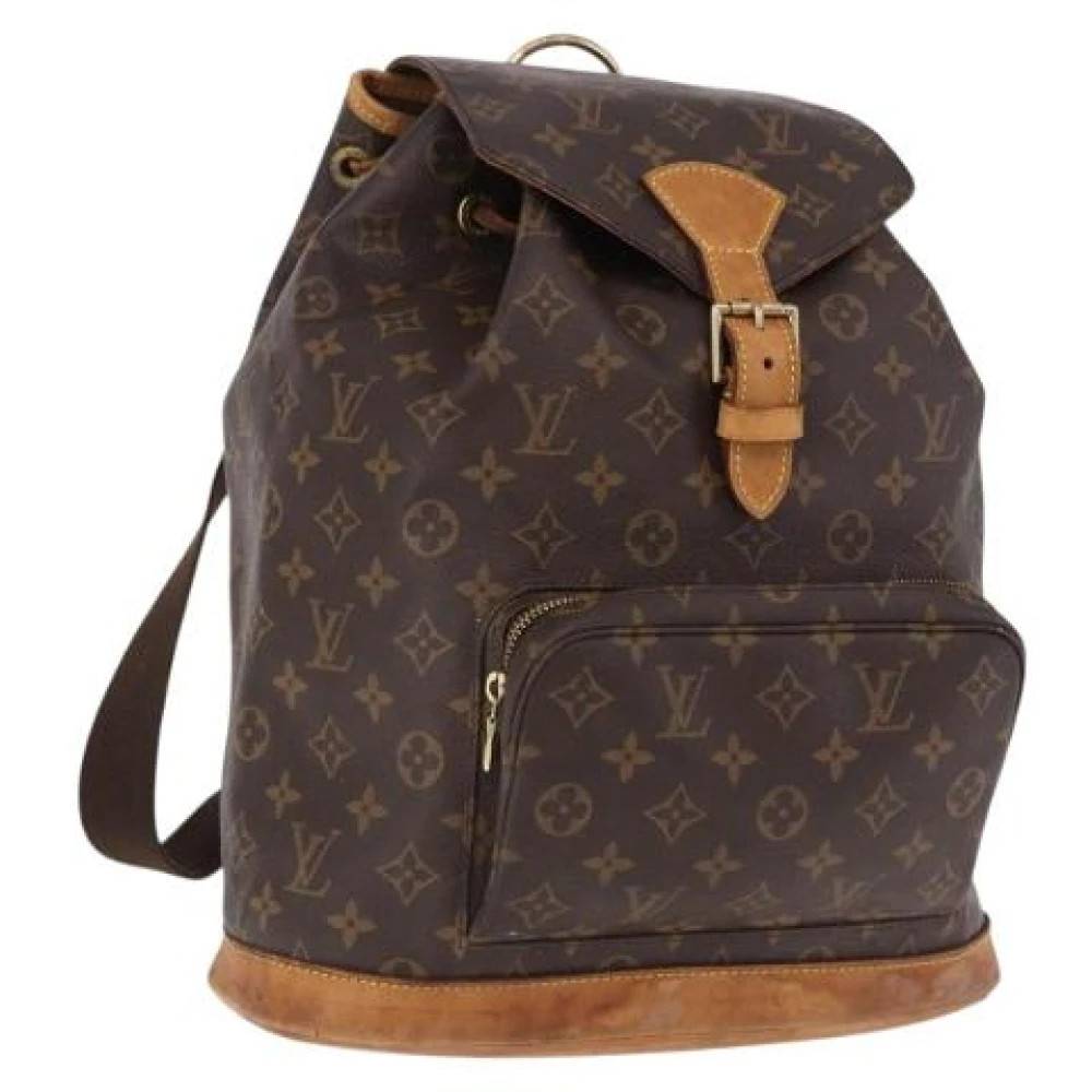 Louis Vuitton Vintage - Pre-owned Montsouris GM Ryggsäck Vintage - Dam - ONE Size - Läder