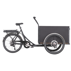 Christiania Light Medium El-ladcykel til 4 Børn med Promovec Elmotor og Sram X4 Gear System