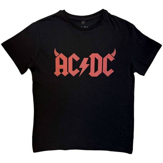 AC/DC - AC/DC Kids T-Shirt: Horns (Black) (7-8 Years)