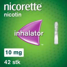 Nicorette® Inhalator Til Rygestop - Nicorette - 42 stk / 10 mg - Lægemiddel