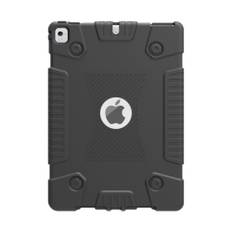 iPad 9,7" 5/6, iPad Air/Air 2 Heavy Duty silikonecover - Sort