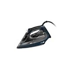 Braun TexStyle 9 SI9682 DB Ångstrykjärn med FreeGlide 3D-teknik, vertikal ånga, anti-droppfunktion, självrengörande funktion, 330 ml påfyllningsöppning, 260 g/min, 3 200 W, mörkblå