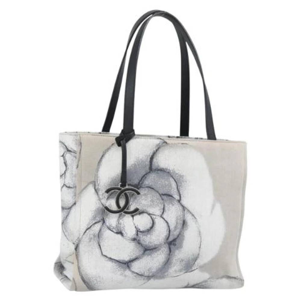 Chanel Vintage - Pre-owned Vintage Canvas Tote Bag Vintage - Dam - ONE Size - Läder