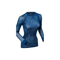 Dählie AirNet Wool Allnet Top, Estate Blue, Wmn