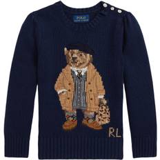 Polo Ralph Lauren 8/3 20/2 Cottonsweater-pullover Stl. 4 År unisex - Blusar Från Magasin - Blå (4 År)