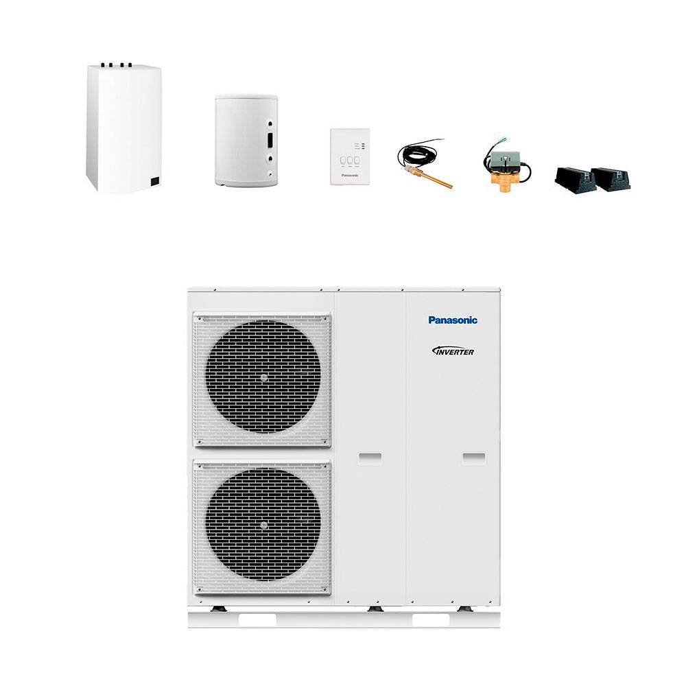 Panasonic Monoblock T-CAP 9 kW varmepumpe pakke (R32).