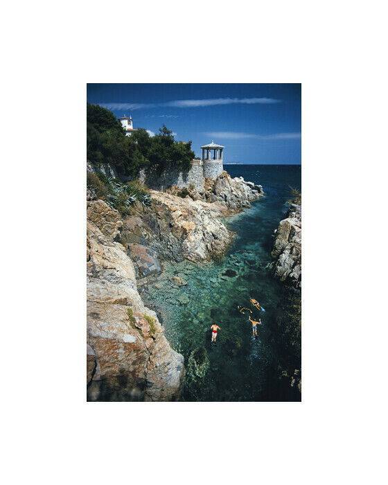 Slim Aarons Swimming In Spain