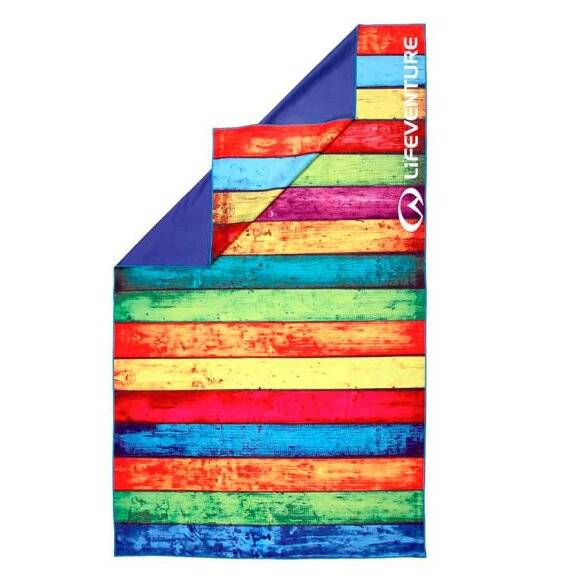 Recycled SoftFibre Trek Towel Microfiberhåndklæde Striped
