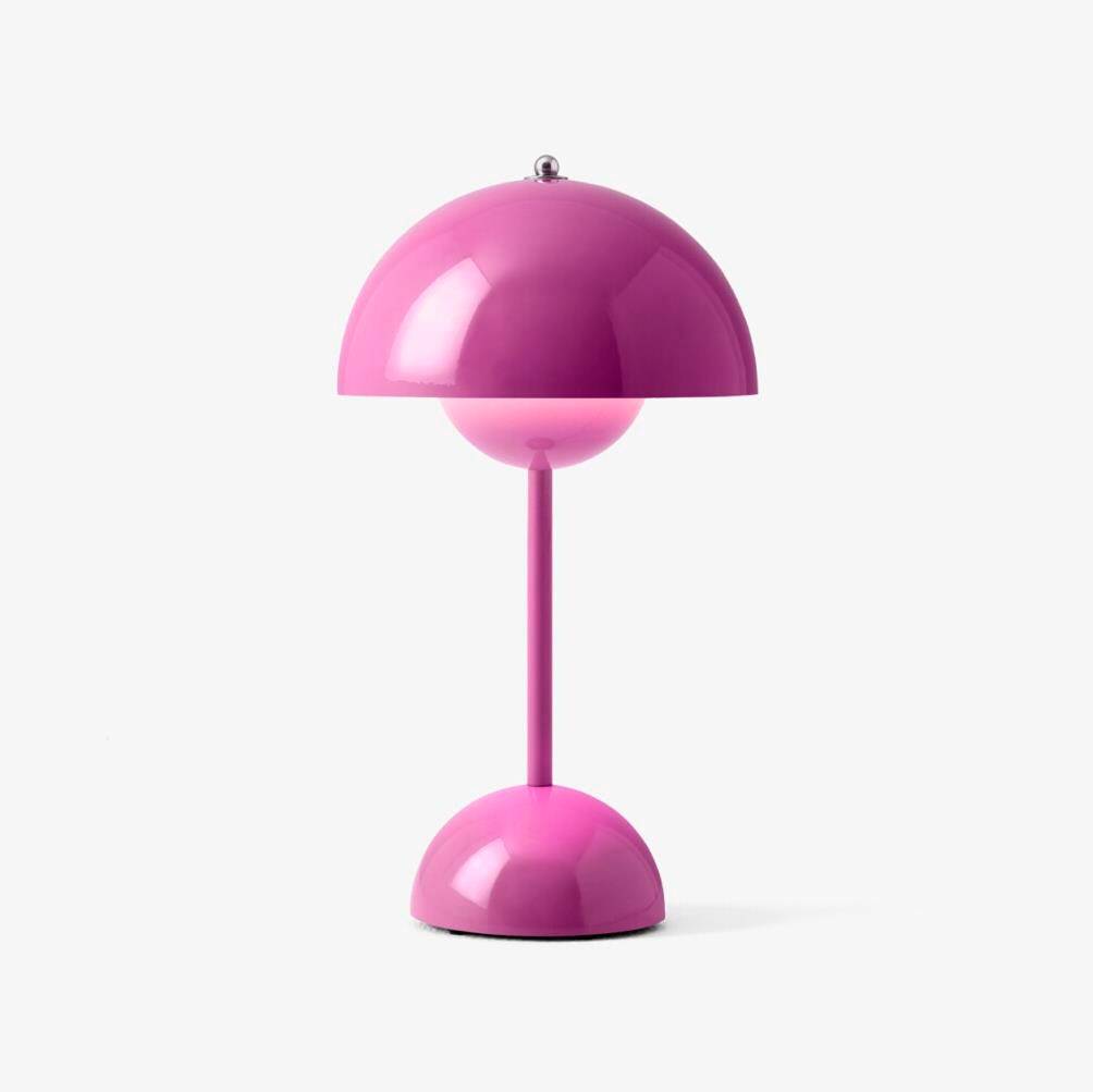 &Tradition Flowerpot Portable Table Lamp VP9 Tangy Pink