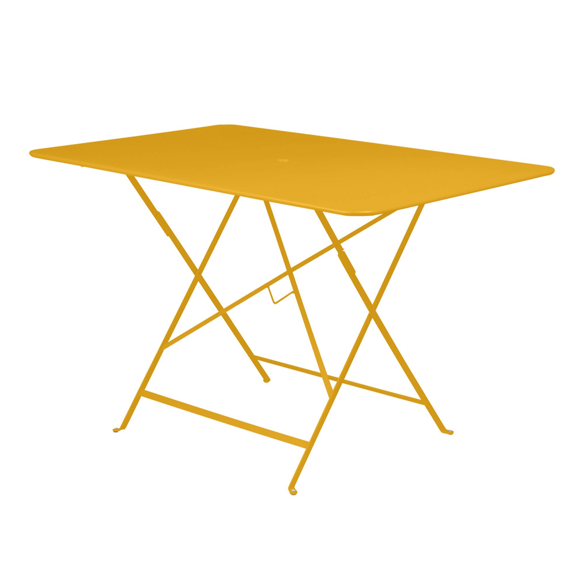 Fermob - Bistro Table 117 X 77 - Honey - Udendørs spiseborde - Gul - Metal