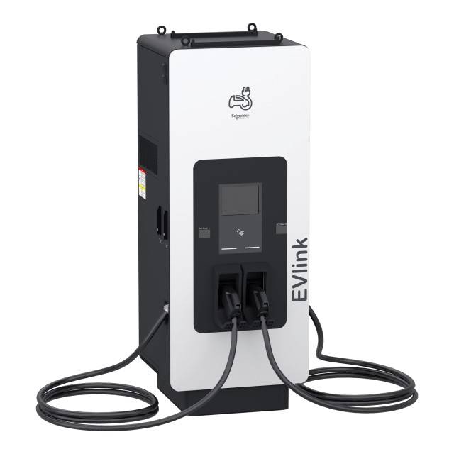 Schneider 180 kw dc, 2x ccs2, 7.5 meters