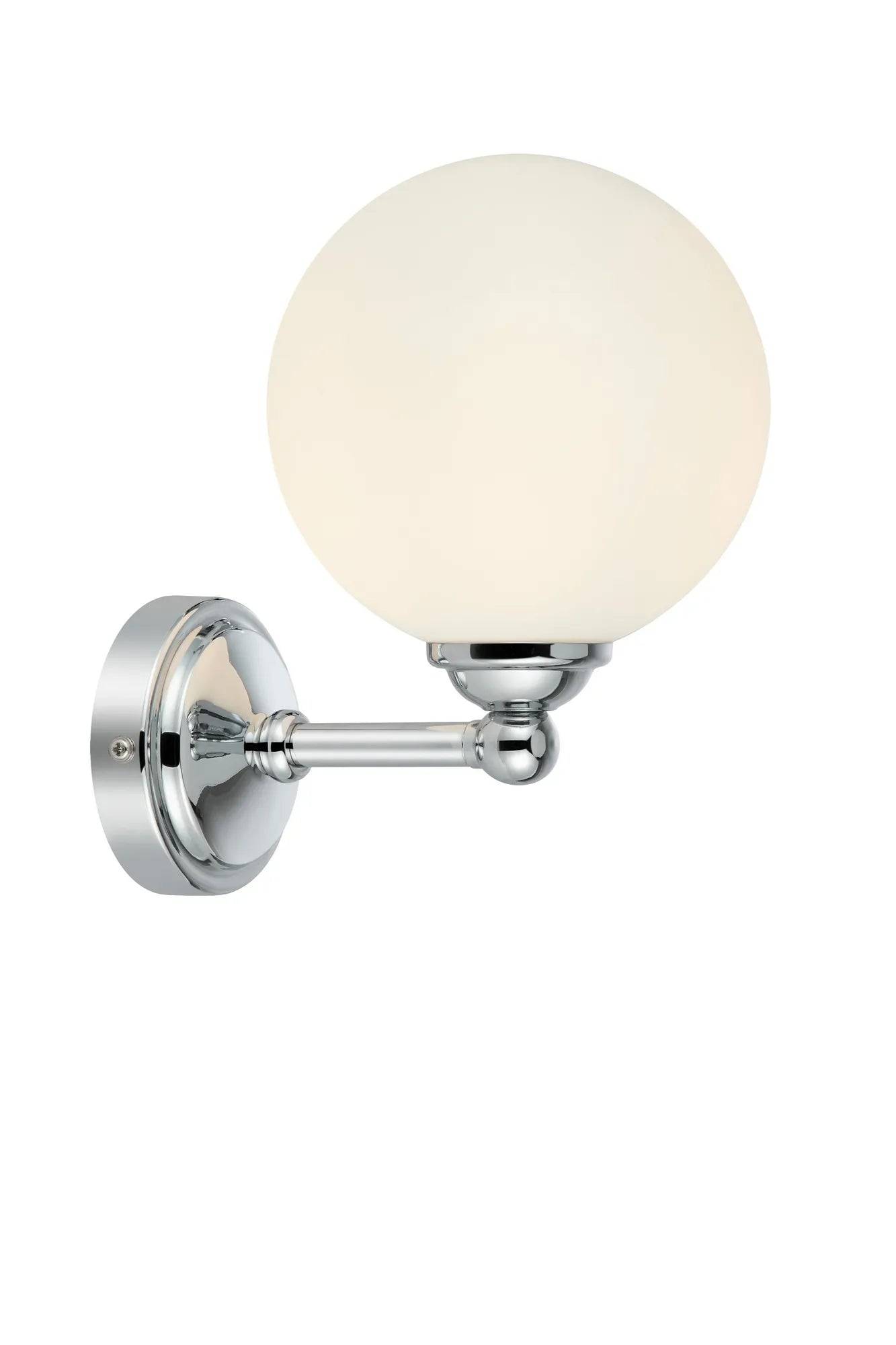 Tropea Vägglampa Vit/Krom