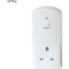 Temperatur luftfuktighet wifi termostat modul timer smart eluttag vägguttag modul timer smart eluttag vägguttag - Vit uk-kontakt