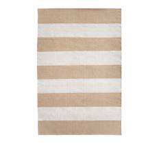 Nordiska Galleriet Rugs - NG Outdoor Stripe 170x240, White/Beige - Udendørs måtter - Mønstret