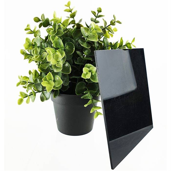 Plexiglas® Sort - 3 mm (9N870).