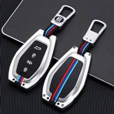 Zinc Alloy Car Key Cover Case For Jetour X70 X90 X95 Plus Protector Holder Bag Accessories Shell Keychain Keyless Fob