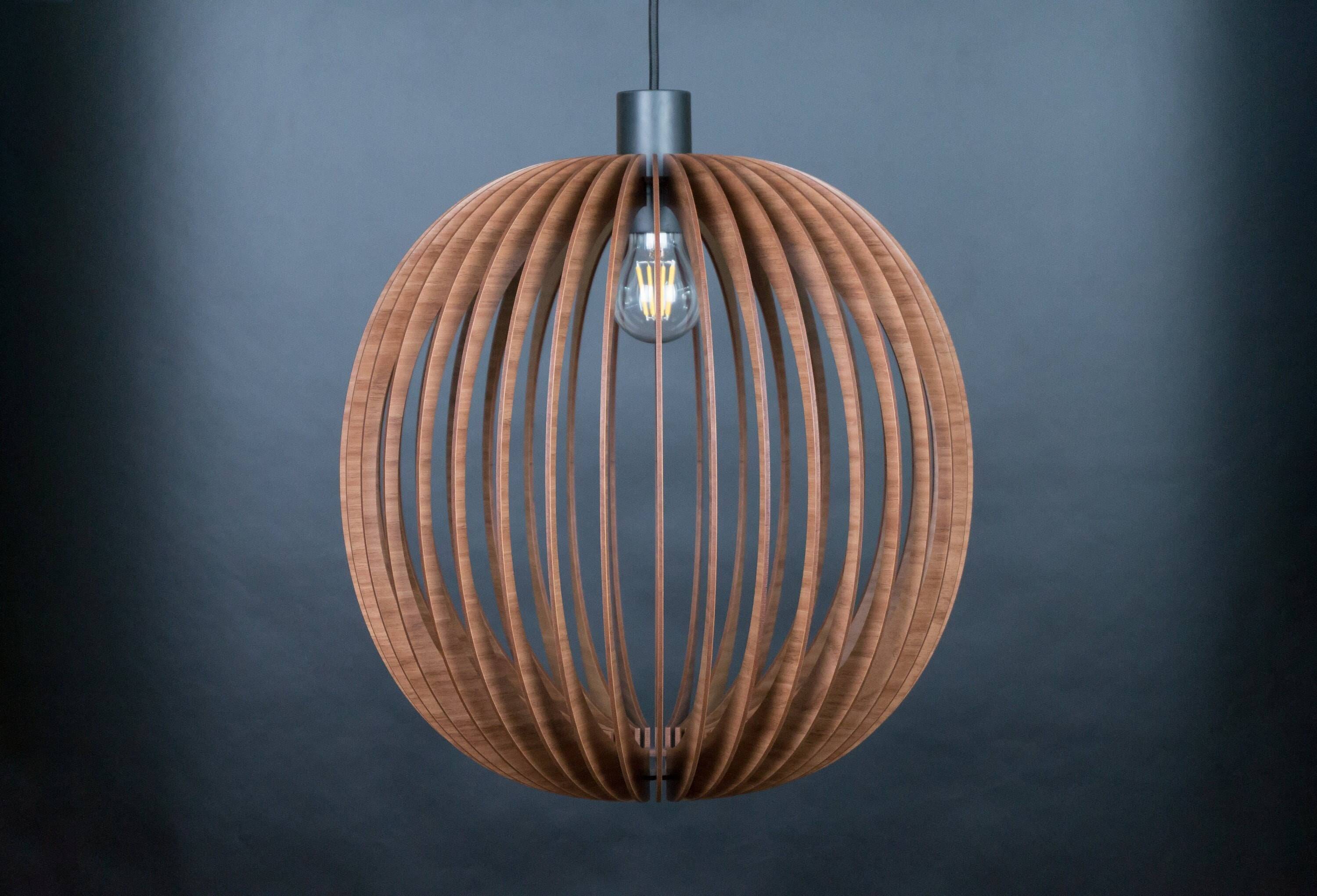Deckenleuchte,Bubble Pendelleuchte,Pendelleuchte,Pendelleuchte,Holzlampe,Holzpendelleuchte,Steckanhänger,Holzleuchter, Modern