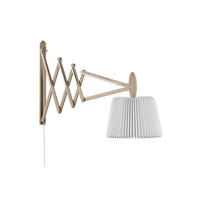 Le Klint Le Klint 233-120 Sax vägglampa papper vit/ljus ek