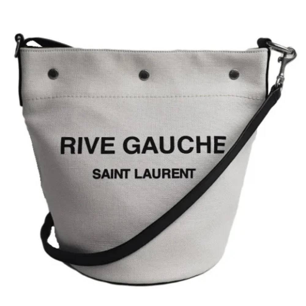 Yves Saint Laurent Vintage - Pre-owned Tyg axelremsvskor Vintage - Dam - ONE Size -