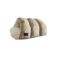 Kamakura bed bed that can be used all year Easy to care warm pet dog cat pet for small cold washable L MONO RANCH [Washable round] for, cushion,