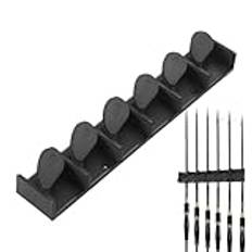 Fishing Pole Storage Rack, Fishing Rod Holder, Fishing Rod Holder Wall Mount, Fishing Rod Wall Storage Organizer, Stable Pole Storage Rack, No Punching Wall Mounted Fishing Rod Holder for Up to 6 Rods