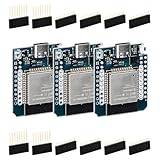 3 stycken för ESP32 Mini USB C för ESP32 NodeMCU WiFi Blodhooth Modul utvecklingstavla CH9102F chip kompatibel med Arduino IDE