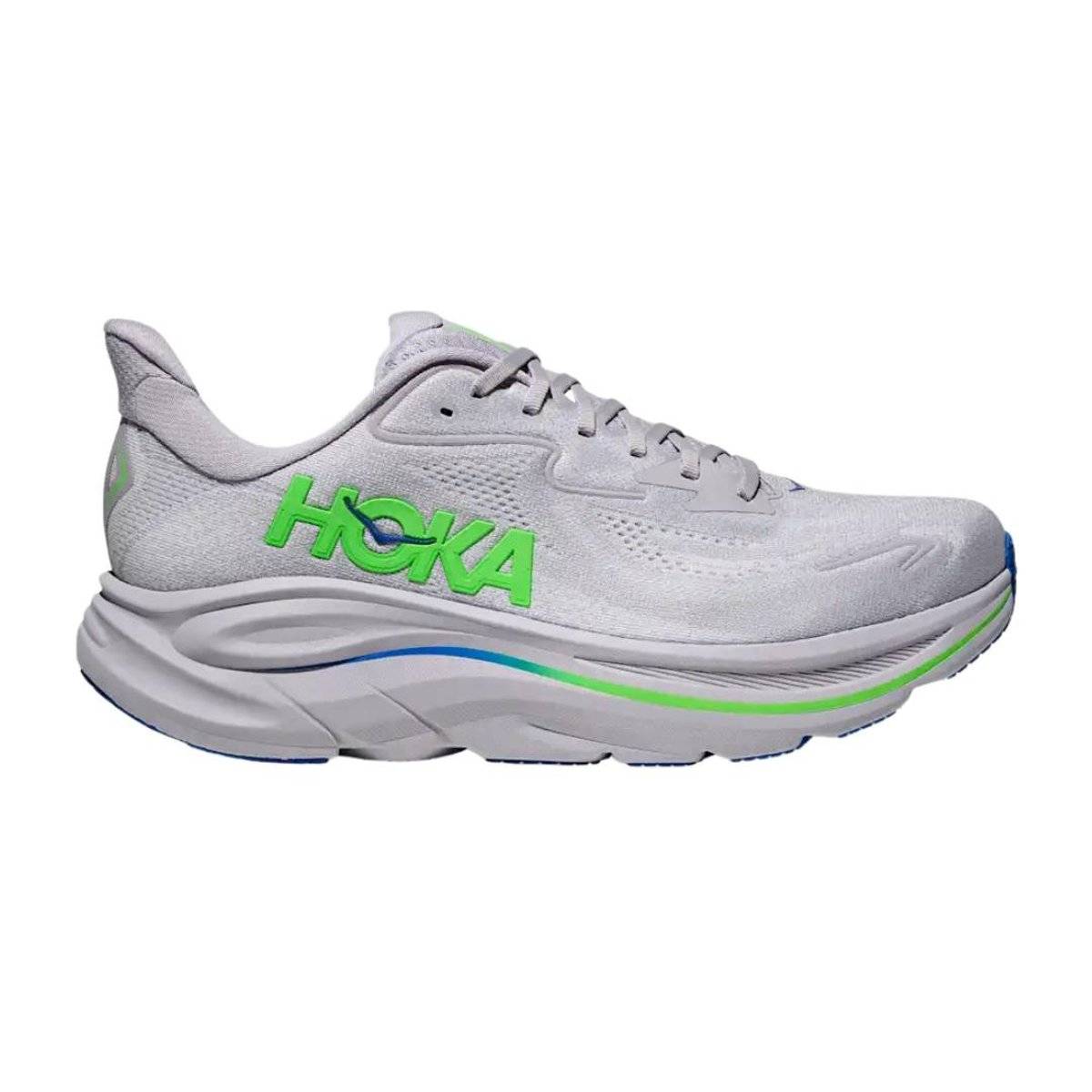 Hoka Clifton 10 Shoes Gray Green SS26, Size EU 43 1/3
