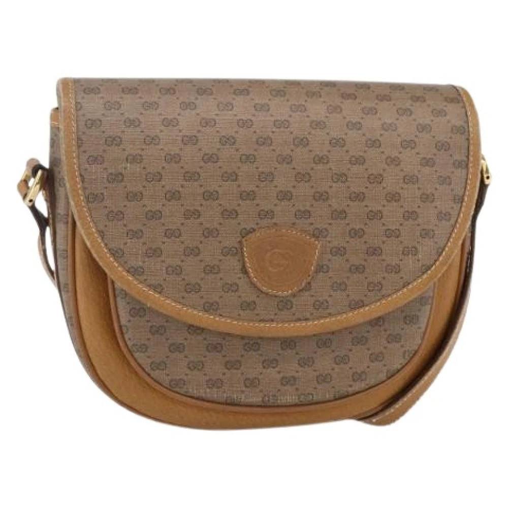 Gucci Vintage Pre-owned Cross Body Bag - Vintage - Dame - Beige - ONE SIZE -