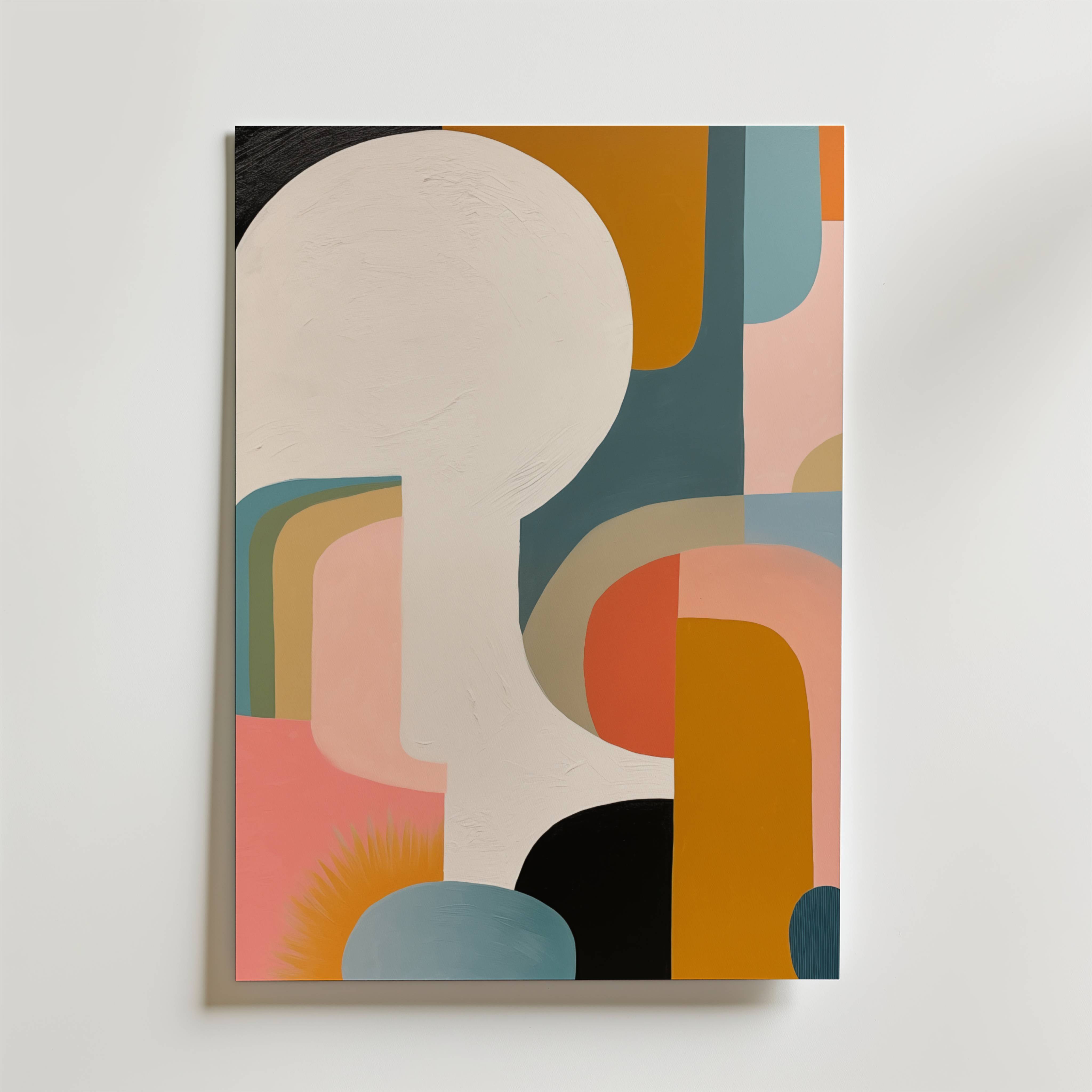 Color Harmony Poster - Premium Canvas 30x40 cm