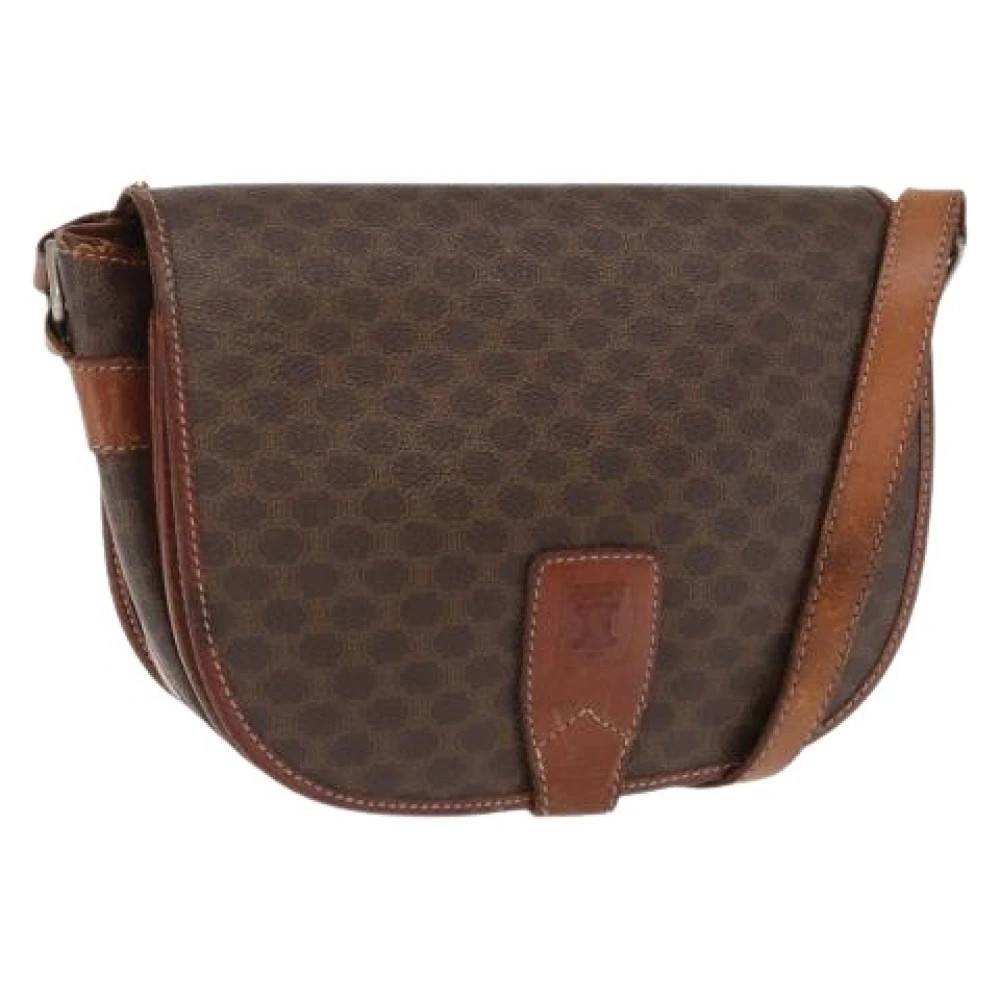 Celine Vintage Pre-owned Vintage Crossbody Taske - Vintage - Dame - Brun - ONE SIZE - Tyl