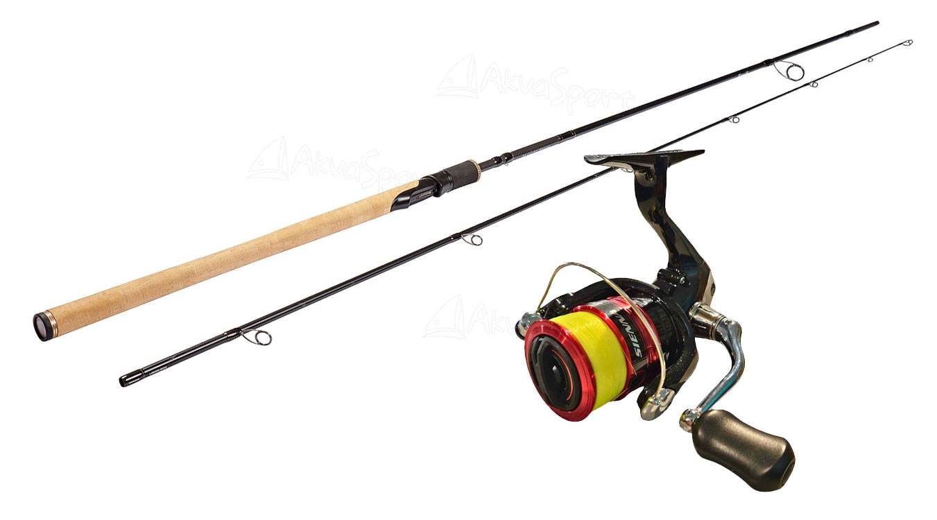W3 Spin 2nd 8 Fod 5-25 Gram Shimano Sienna 2500 FG Inkl Line.