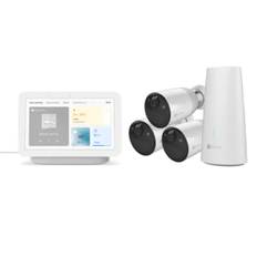 BC1-B3 - övervakningssystem med 3 utomhuskameror + Google Nest Hub (Gen. 2)