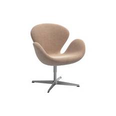 Swan™ 3320 Loungestol, creme/brown 0428