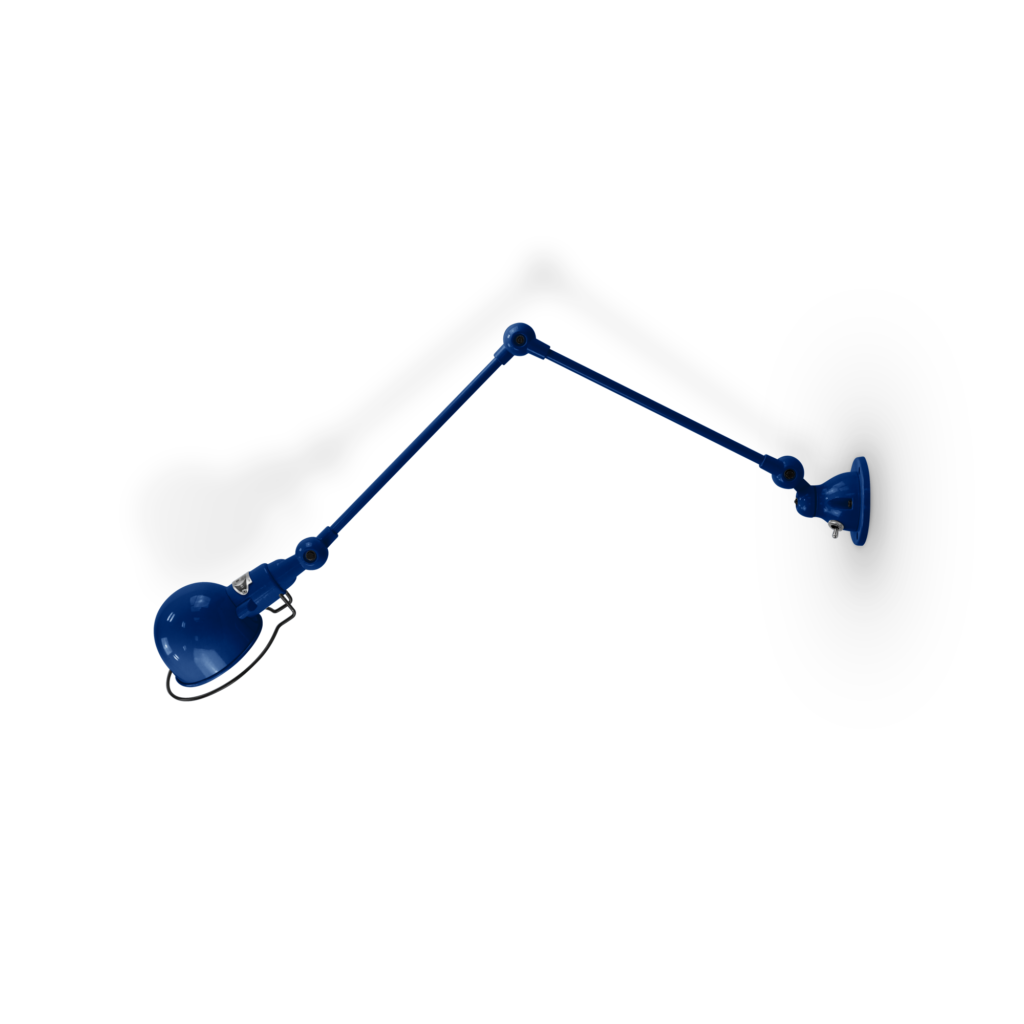 Signal SI331 væglampe fra Jieldé - Sapphire blue / Blank