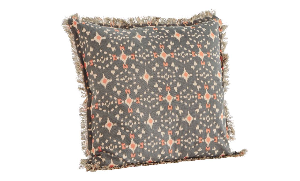BOHOO Kuddfodral 50x50 Grå/Korall