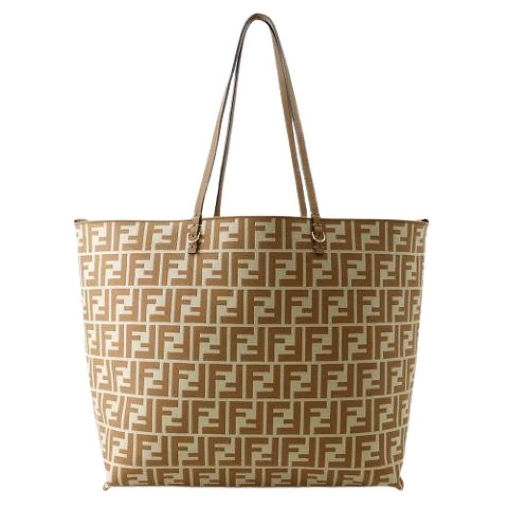 Fendi Vintage - Pre-owned Pequin Tote Bag Vintage - Dam - ONE Size - Läder