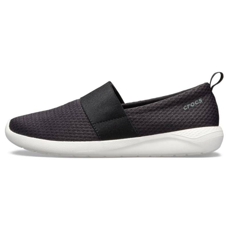 Crocs LiteRide Casual Skor Dam Låg modell Svart/Vit cm black
