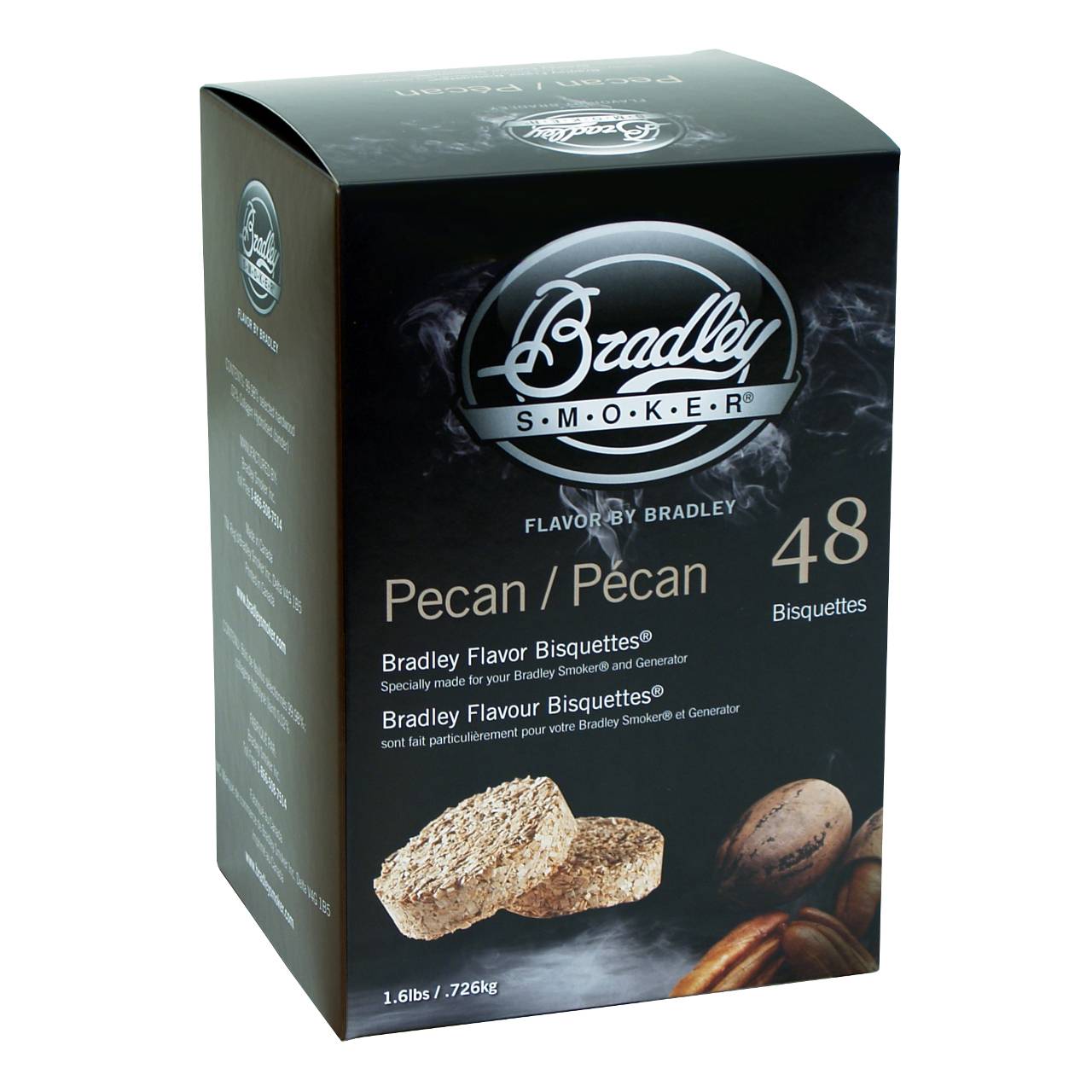 Bradley rökbriketter - Pekan 48-pack
