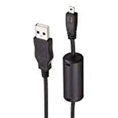 Ersättnings USB-kabel för Panasonic lumix DMC-FT4, DMC-FT4A kamera USB data sync kabel/bly