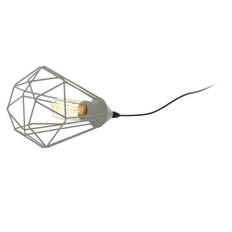 Eglo Bordlampe Tarbes Stål Grå | Egnet til E27