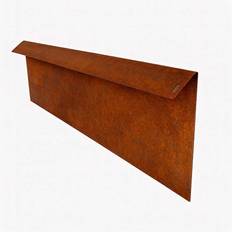 Sneglehegn i stål, 25 x 75 cm Rustjern